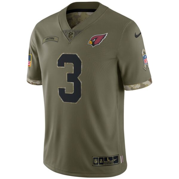 Men's Arizona Cardinals Nike Olive 2022 Salute To Service Limited Jersey