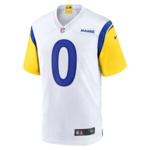 Byron Young Los Angeles Rams Nike Team Game Jersey - White