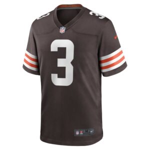 Men's Cleveland Browns Cade York Nike Brown Game Player Jersey