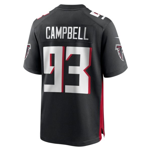 Men's Atlanta Falcons Calais Campbell Nike Black Game Player Jersey