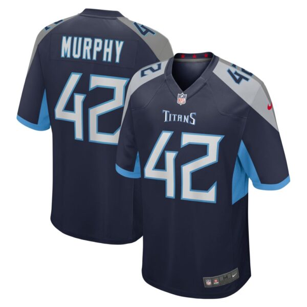 Caleb Murphy Tennessee Titans Nike Team Game Jersey - Navy