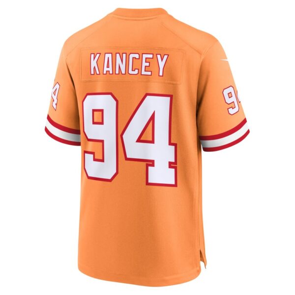 Calijah Kancey Tampa Bay Buccaneers Nike Alternate Team Game Jersey - Orange