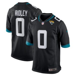 Men's Jacksonville Jaguars Calvin Ridley Nike Black Game Jersey