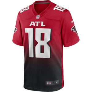 Men's Atlanta Falcons Calvin Ridley Nike Red 2nd Alternate Game Jersey