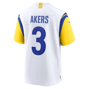 Cam Akers Los Angeles Rams Nike Game Jersey - White