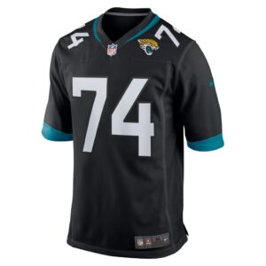 Men's Jacksonville Jaguars Cam Robinson Nike Black Game Jersey