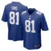 Cam Sims New York Giants Nike Team Game Jersey - Royal