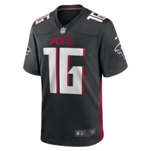 Men's Atlanta Falcons Cameron Batson Nike Black Game Player Jersey