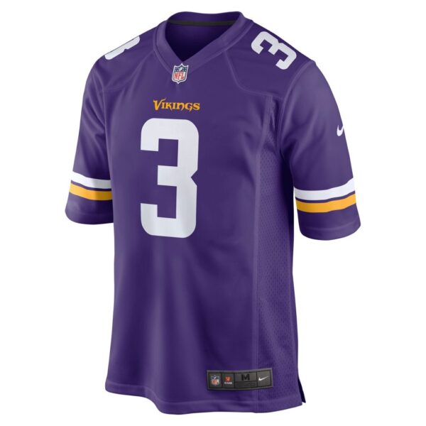 Men's Minnesota Vikings Cameron Dantzler Nike Purple Game Jersey