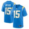 Men's Los Angeles Chargers Cameron Dicker Nike Powder Blue Game Player Jersey