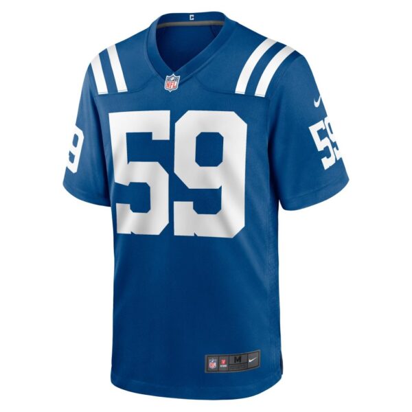 Cameron McGrone Indianapolis Colts Nike Team Game Jersey - Royal