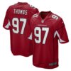 Men's Arizona Cardinals Cameron Thomas Nike Cardinal Game Player Jersey