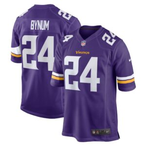 Men's Minnesota Vikings Camryn Bynum Nike Purple Player Game Jersey