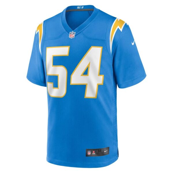 Men's Los Angeles Chargers Carlo Kemp Nike Powder Blue Game Player Jersey