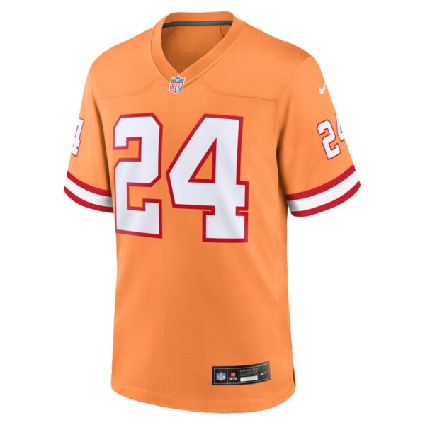 Carlton Davis III Tampa Bay Buccaneers Nike Throwback Game Jersey - Orange