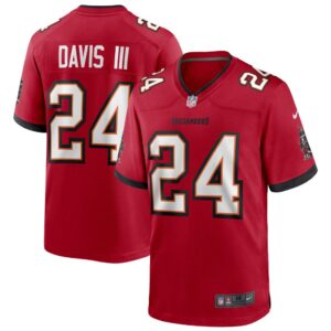 Men's Tampa Bay Buccaneers Carlton Davis III Nike Red Game Player Jersey