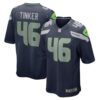 Men's Seattle Seahawks Carson Tinker Nike College Navy Home Game Player Jersey