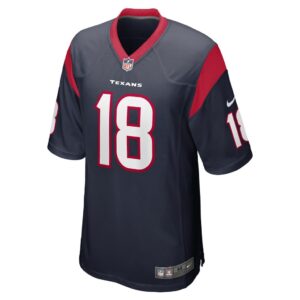 Case Keenum Houston Texans Nike Game Player Jersey - Navy