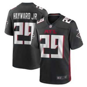 Men's Atlanta Falcons Casey Hayward Nike Black Game Player Jersey