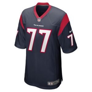 Men's Houston Texans Cedric Ogbuehi Nike Navy Game Jersey