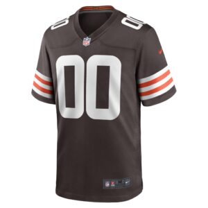 Men's Cleveland Browns Cedric Tillman Nike Brown 2023 NFL Draft Pick Game Jersey