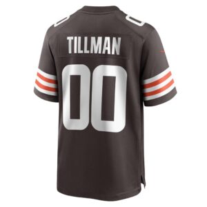 Men's Cleveland Browns Cedric Tillman Nike Brown 2023 NFL Draft Pick Game Jersey