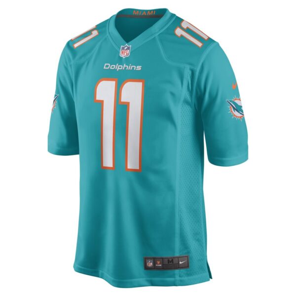 Men's Miami Dolphins Cedrick Wilson Jr. Nike Aqua Game Player Jersey