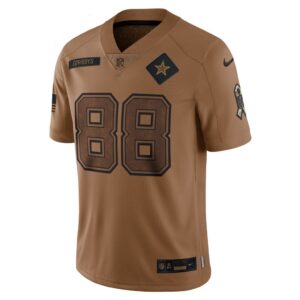 CeeDee Lamb Dallas Cowboys Nike 2023 Salute To Service Limited Jersey - Brown