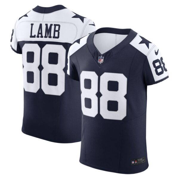 CeeDee Lamb Dallas Cowboys Nike Alternate Vapor F.U.S.E. Elite Jersey - Navy