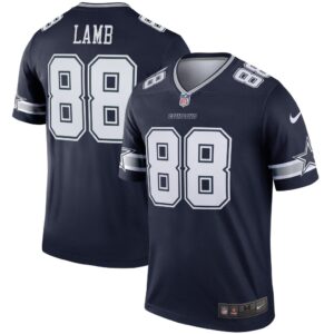 Men's Dallas Cowboys CeeDee Lamb Nike Navy Legend Jersey