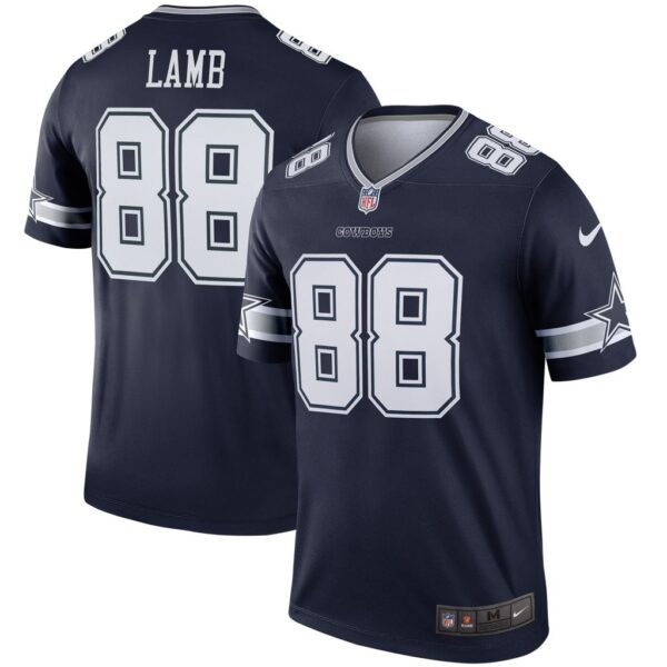 Men's Dallas Cowboys CeeDee Lamb Nike Navy Legend Jersey