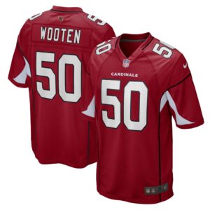 Men's Arizona Cardinals Chandler Wooten Nike Cardinal Game Player Jersey