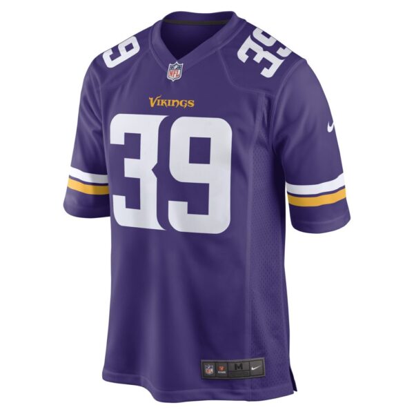 Men's Minnesota Vikings Chandon Sullivan Nike Purple Game Player Jersey