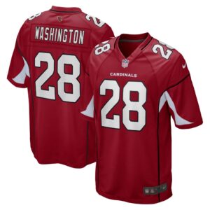 Men's Arizona Cardinals Charles Washington Nike Cardinal Game Jersey