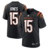 Charlie Jones Cincinnati Bengals Nike Team Game Jersey - Black