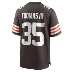 Charlie Thomas Cleveland Browns Nike Team Game Jersey - Brown