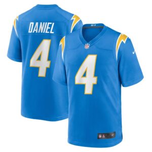 Men's Los Angeles Chargers Chase Daniel Nike Powder Blue Game Jersey