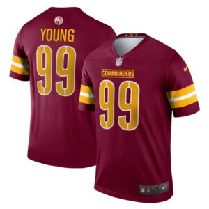 Men's Washington Commanders Chase Young Nike Burgundy Legend Jersey