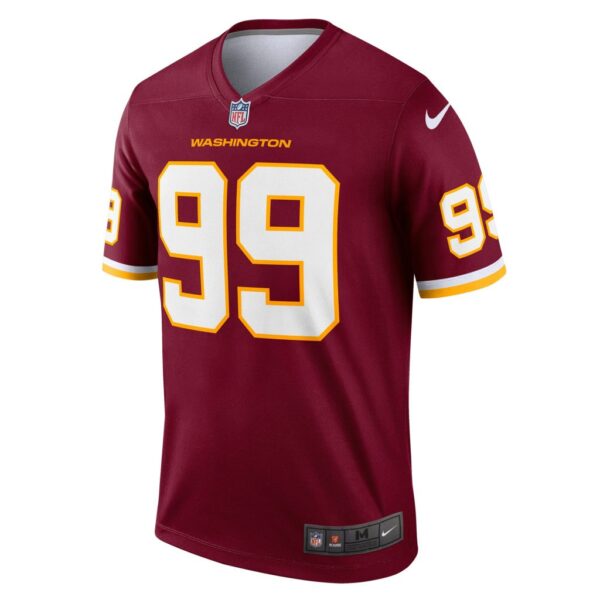 Men's Nike Chase Young Burgundy Washington Football Team Legend Jersey