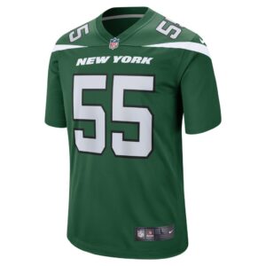 Men's New York Jets Chazz Surratt Nike Gotham Green Game Player Jersey