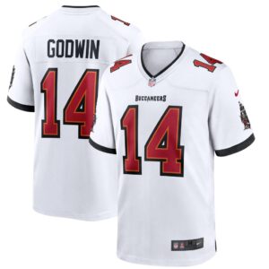 Men's Nike Chris Godwin White Tampa Bay Buccaneers Game Jersey