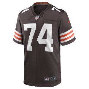 Men's Cleveland Browns Chris Hubbard Nike Brown Game Jersey