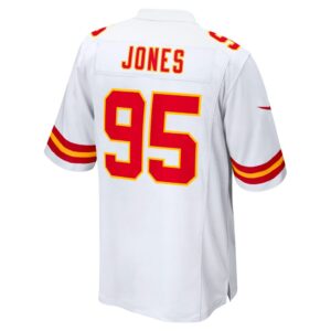 Men's Kansas City Chiefs Chris Jones Nike White Game Jersey