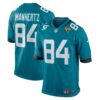 Men's Jacksonville Jaguars Chris Manhertz Nike Teal Game Jersey