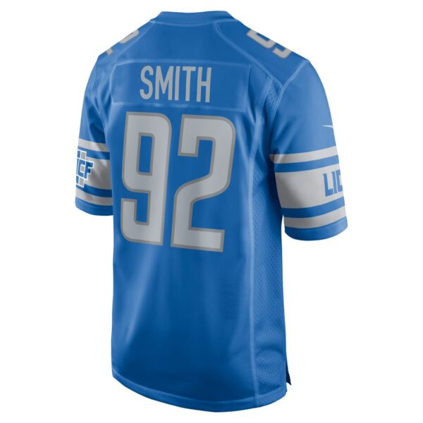 Chris Smith Detroit Lions Nike Team Game Jersey - Blue