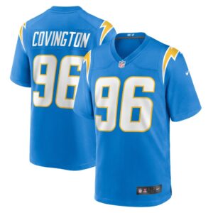 Christian Covington Los Angeles Chargers Nike Team Game Jersey - Powder Blue