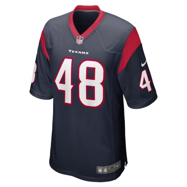 Men's Houston Texans Christian Harris Nike Navy Game Player Jersey