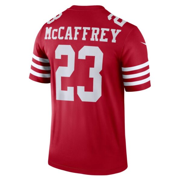 Men's San Francisco 49ers Christian McCaffrey Nike Scarlet Legend Jersey