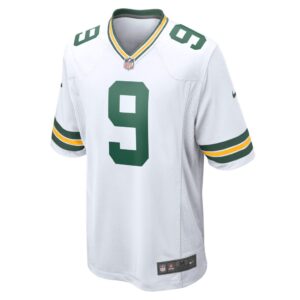 Men's Green Bay Packers Christian Watson Nike White Game Jersey