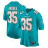 Christopher Brooks Miami Dolphins Nike Team Game Jersey - Aqua